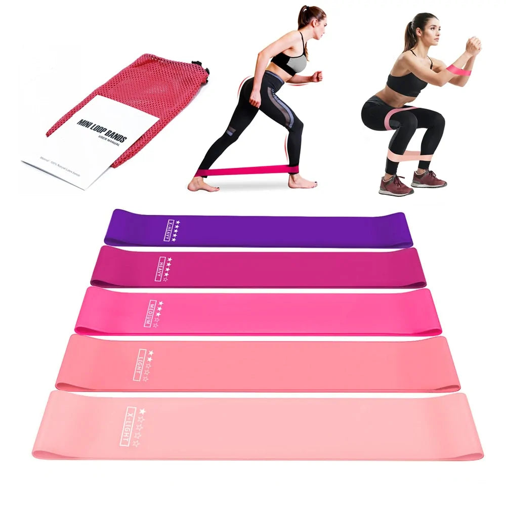 Illumino360 16PCS Resistance Band Set: Home Fitness Training