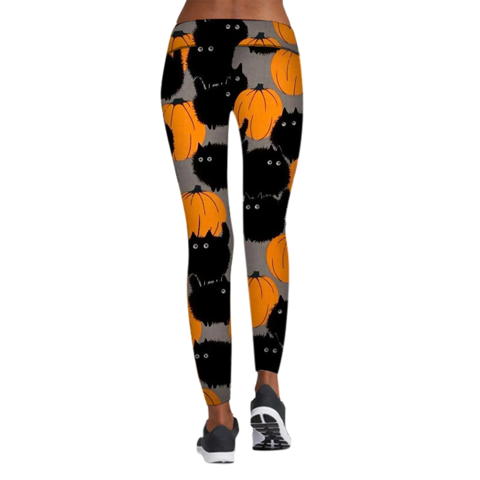 Halloween Printed High Stretch Yoga Leggings