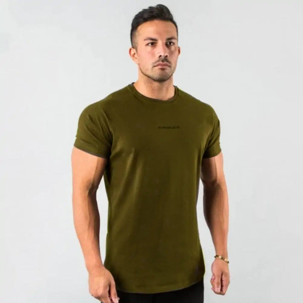 Illumino360 Men Fitted Gym T-Shirt