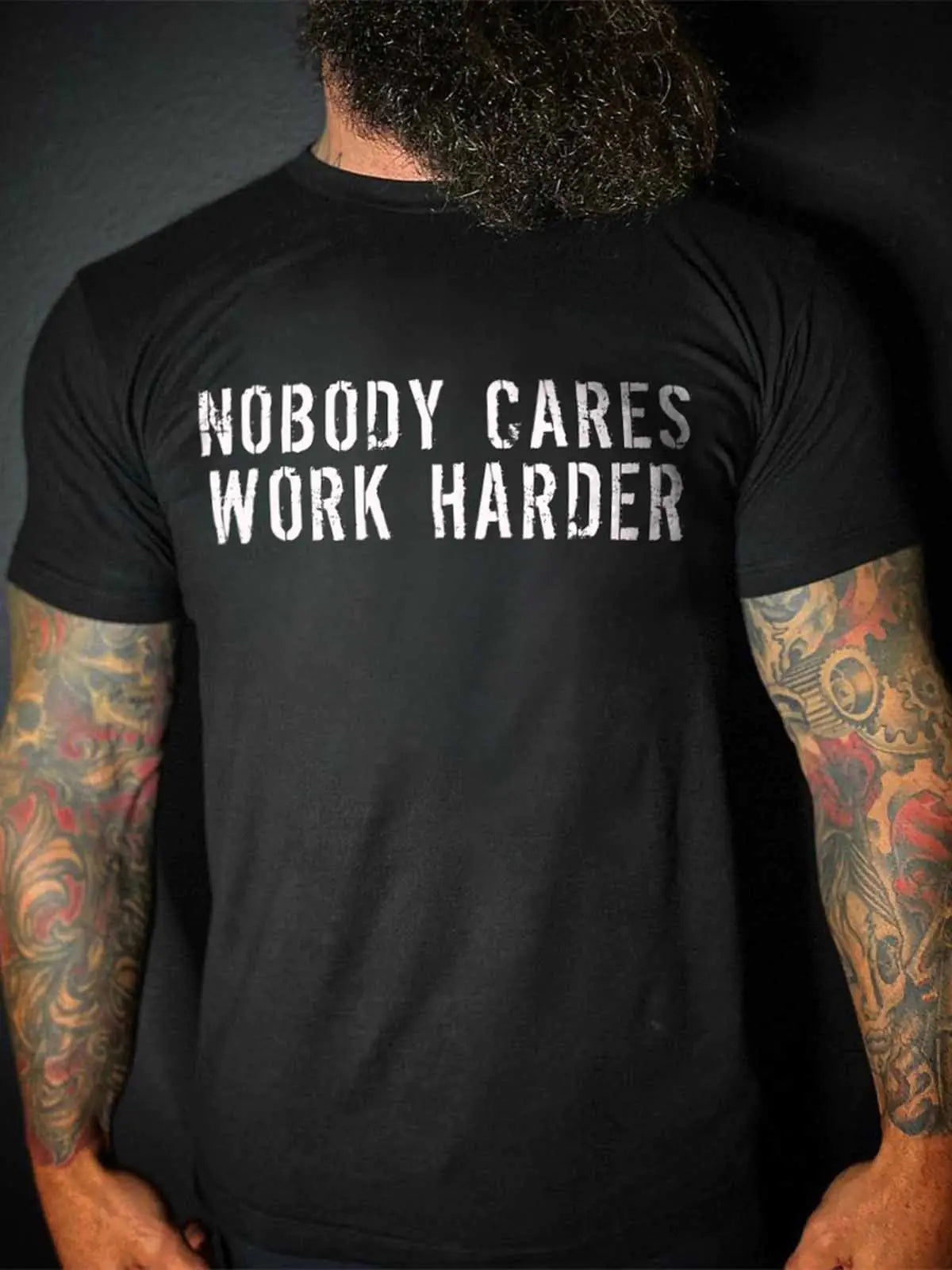 Men's 2024 Nobody Cares Work Harder T-Shirt