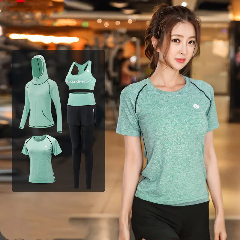 Women's Yoga Outfit Set for Beginners - Summer Fitness