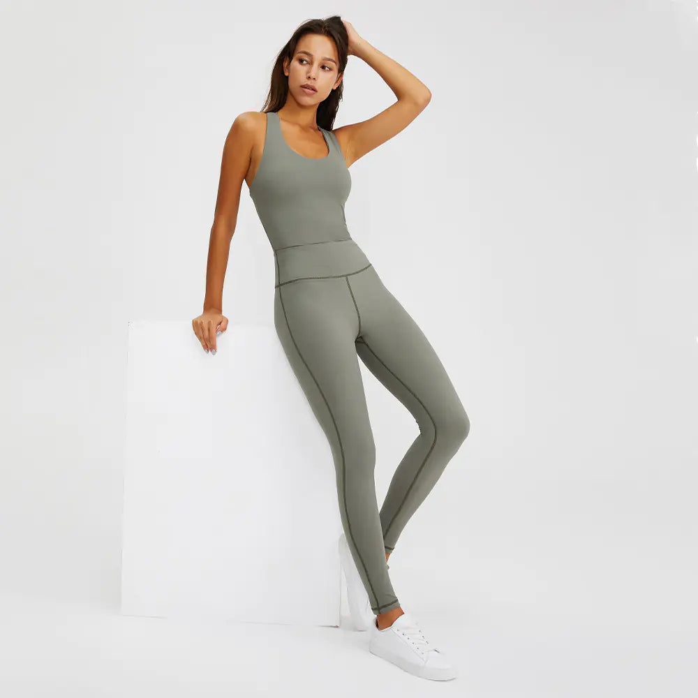 Women's Yoga Jumpsuit for Aerial Fitness & Style