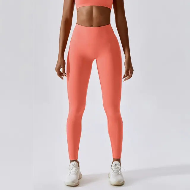 Pro Women's Gym Push Up Tights Yoga Seamless Pants