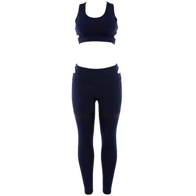 Printed Yoga Fitness Leggings Set