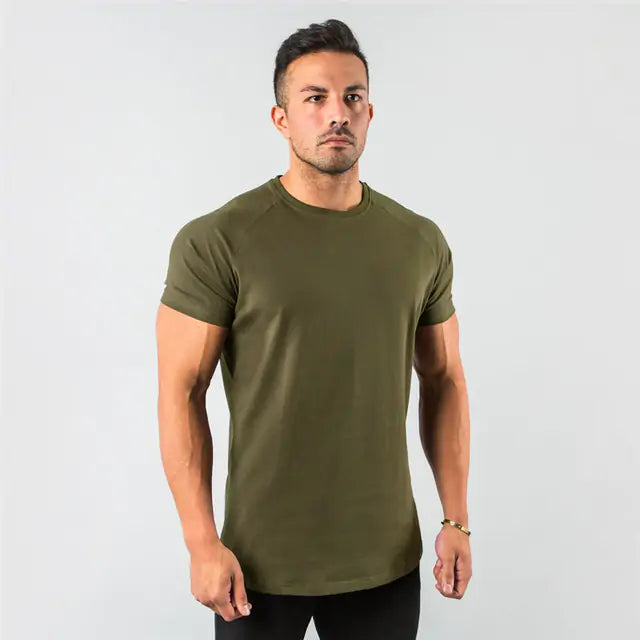 Moisture-Wicking Athletic Men's T-Shirt - Gym or Home Active Wear