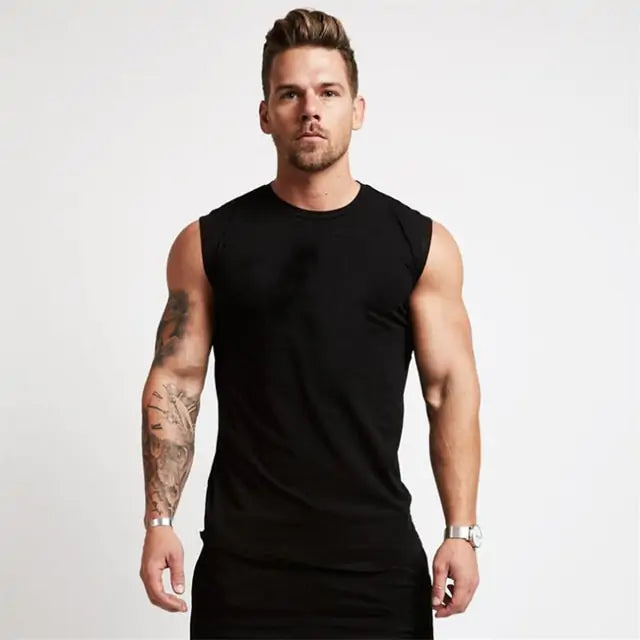 Illumino360's Compression Gym Tank Top for Men