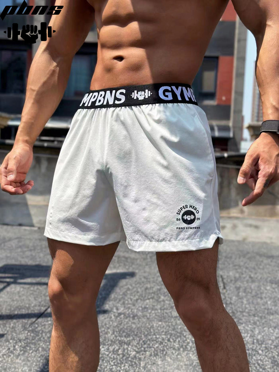 Men's Summer Breathable Running Training Fitness Shorts