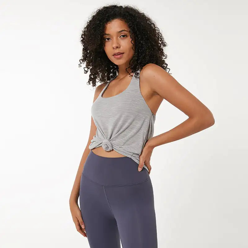 Women’s Yoga and Running Fitness Tank Tops