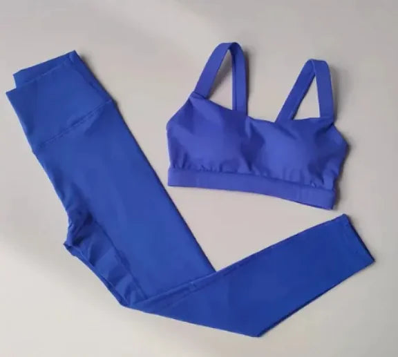 Supportive Yoga Set Leggings and Bra