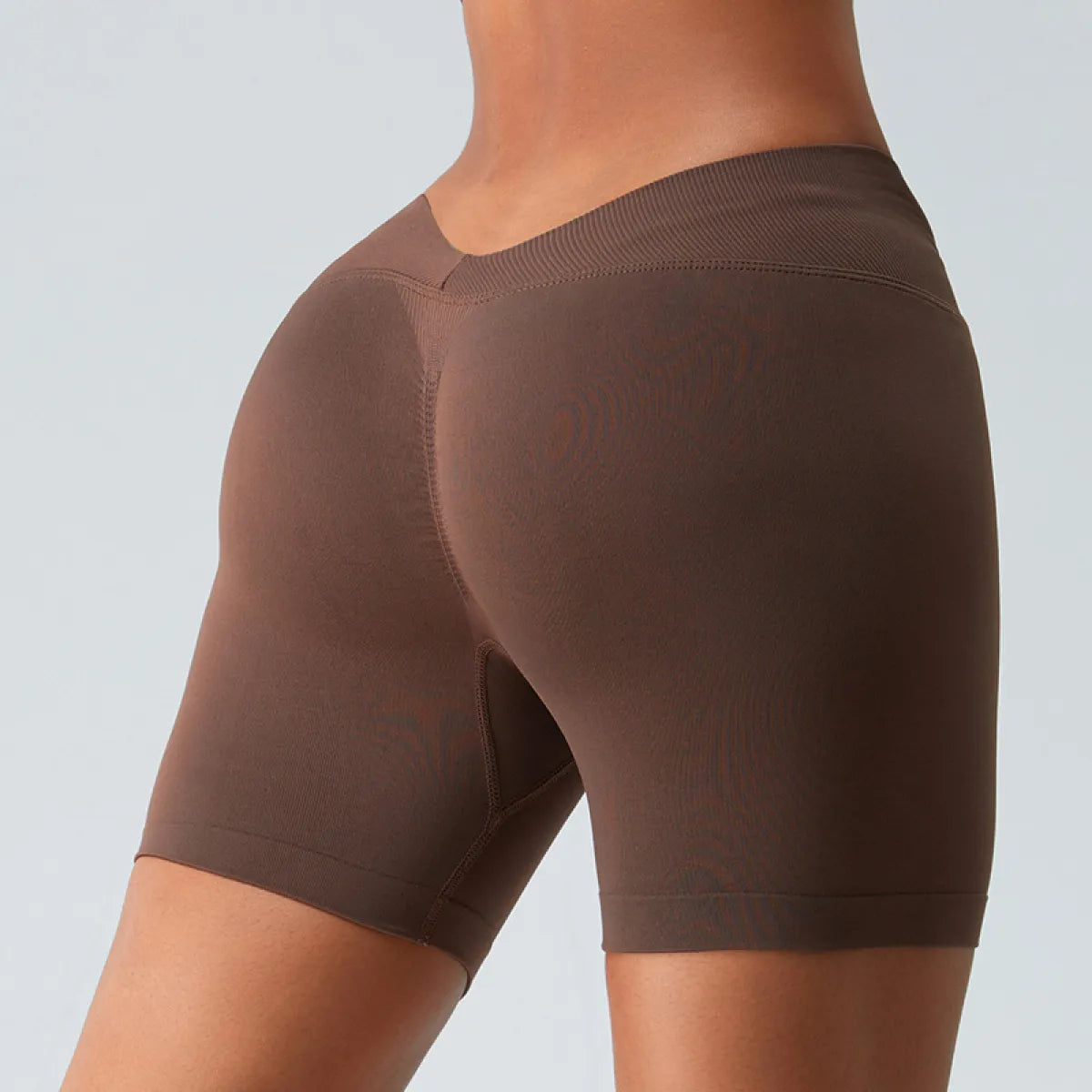Seamless Hip Raise Yoga Shorts