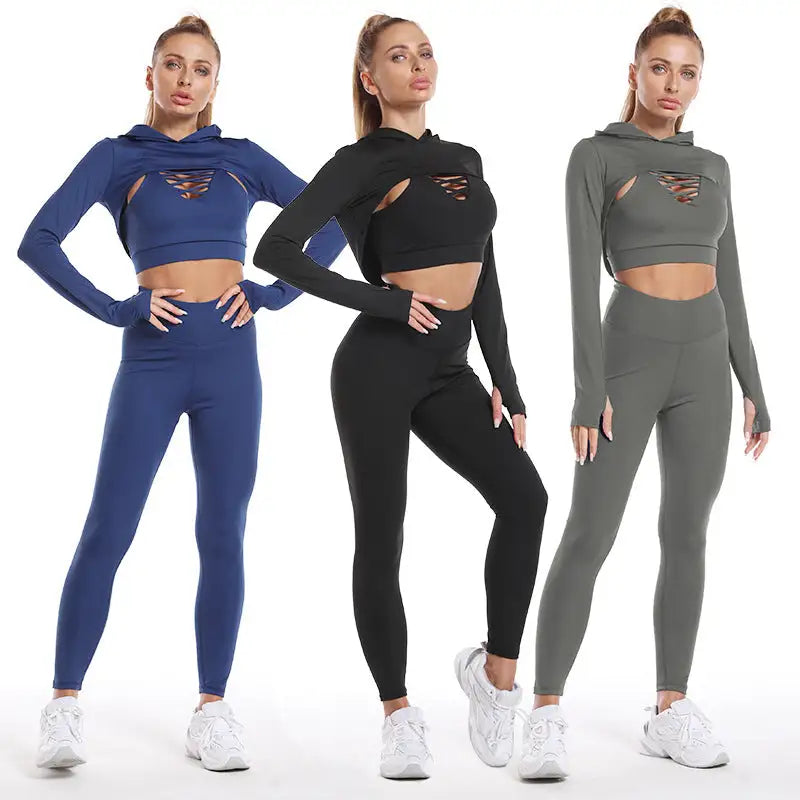 Illumino360 Premium Seamless Fitness Leggings Set