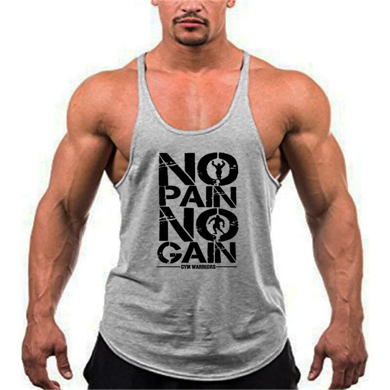 Illumino360 Bodybuilding Cotton Sleeveless Tank Top