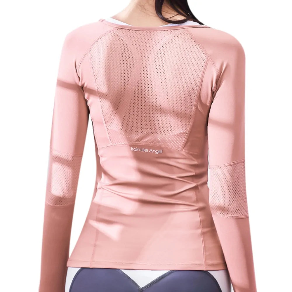 Illumino360 Seamless Long Sleeve Women's Sports Shirt