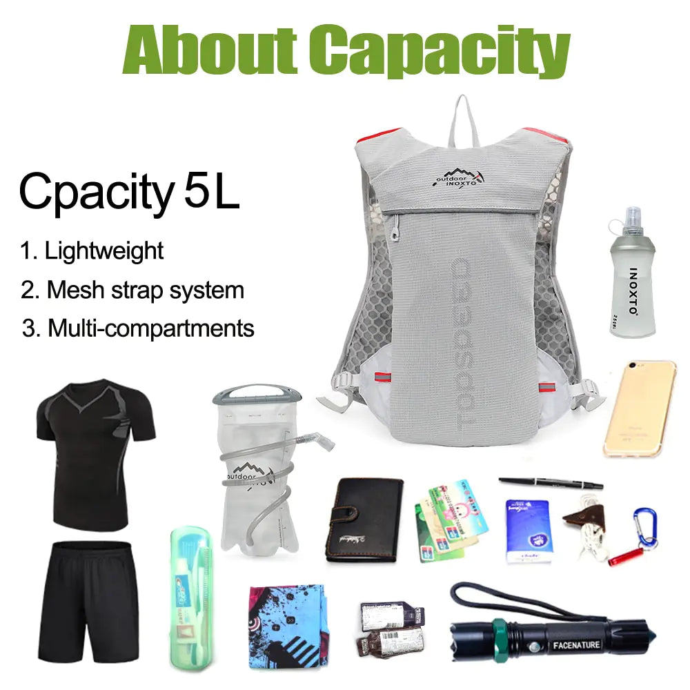 Illumino360's Trail Running Ultra Light Backpack