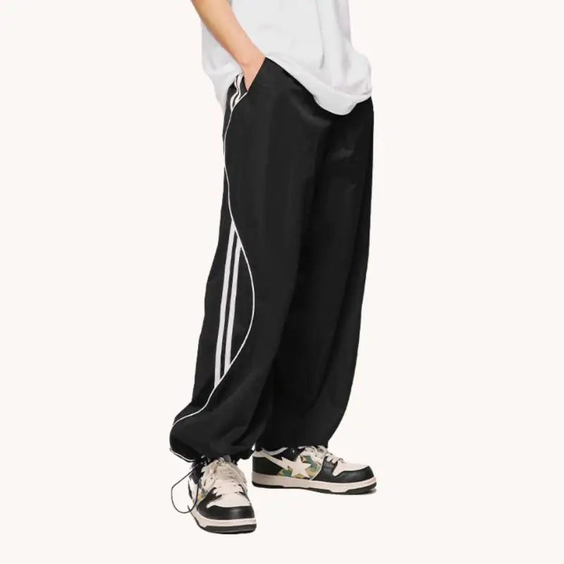 Vintage Striped Track Pants