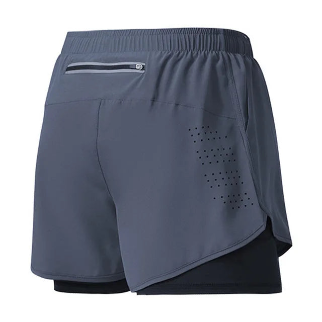 Illumino360 Men's Quick-Drying Running Shorts Activewear