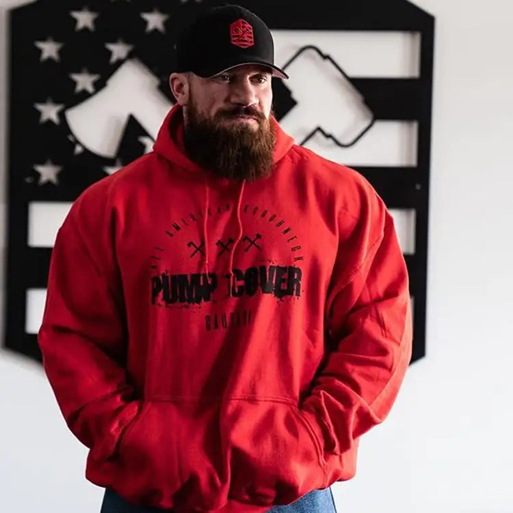 Men's Hooded Pullover Fitness Running Sweater