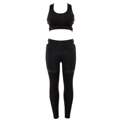 Printed Yoga Fitness Leggings Set