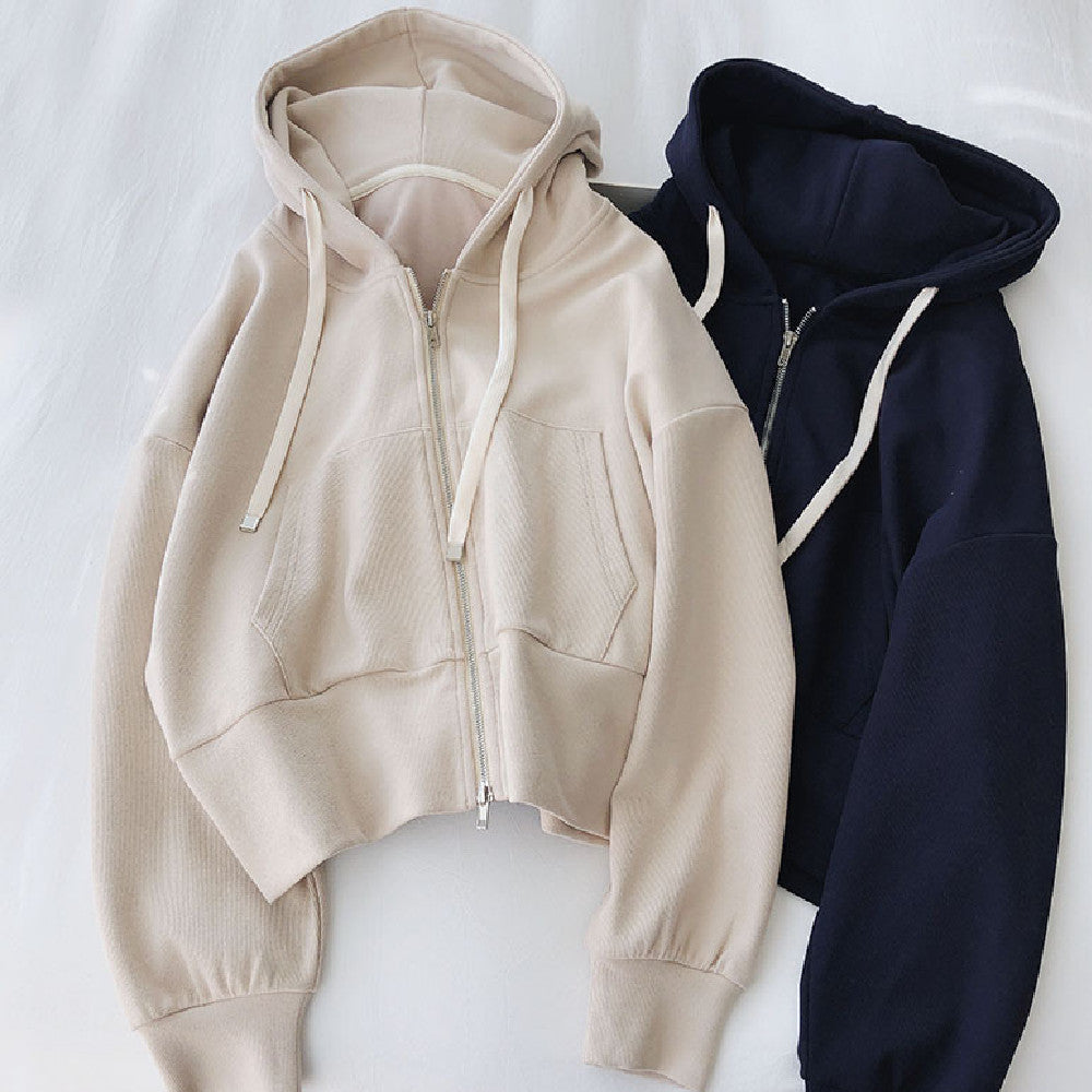 Illumino360Fitness 2025 Cotton Crop Top Hoodie