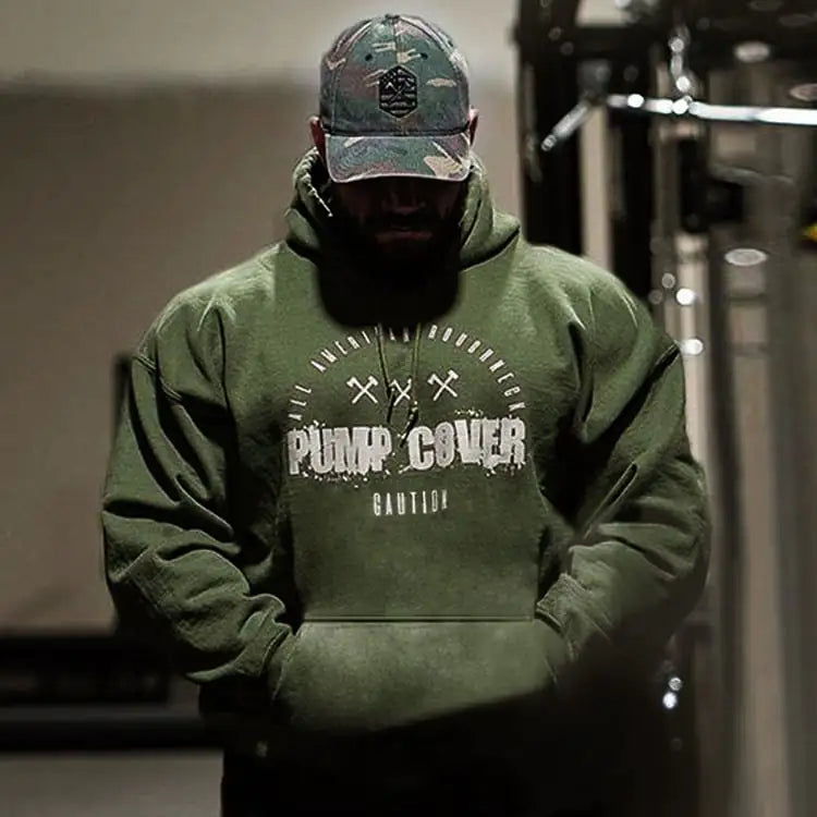Men's Hooded Pullover Fitness Running Sweater