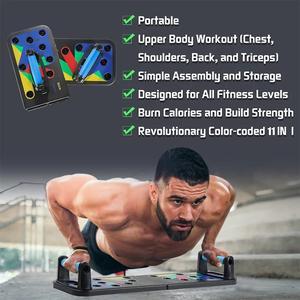 Illumino360 Push Up Rack Board: Home Fitness Equipment