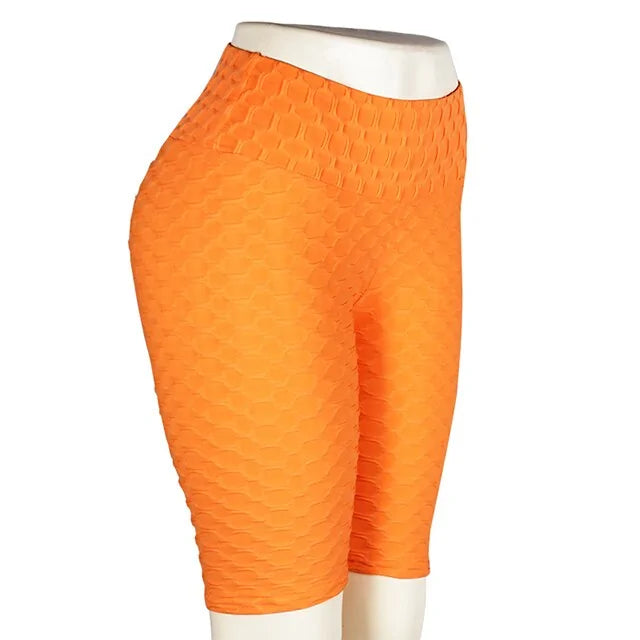 Illumino360 Textured Push Up Fitness Shorts