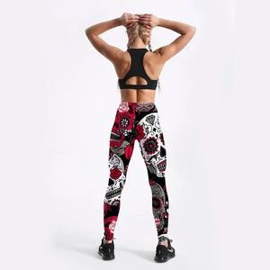 Illumino360 Premium Red and Black Leggings