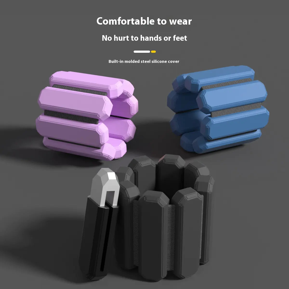 Fitness Weight Bracelet Pair
