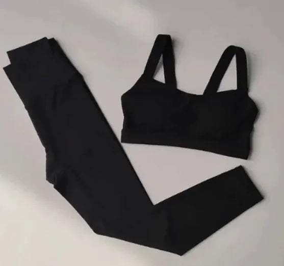 Supportive Yoga Set Leggings and Bra