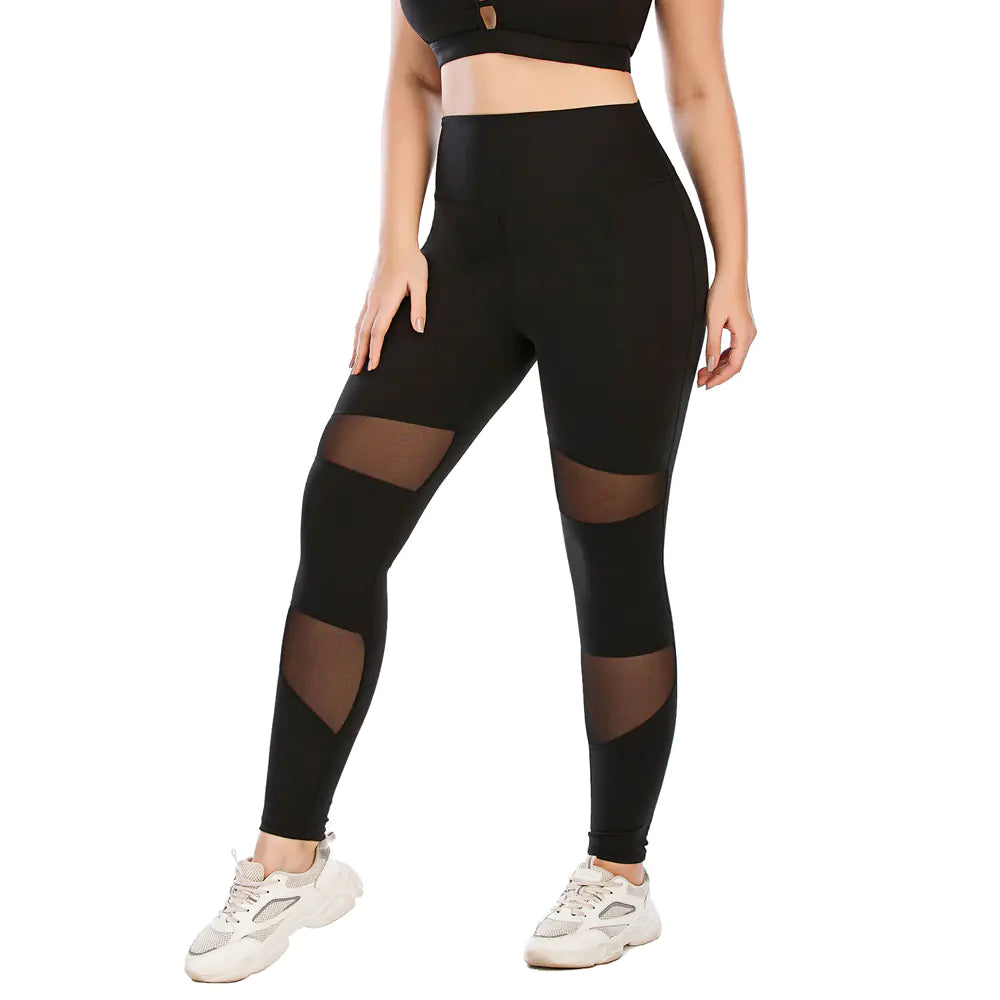 Plus Size Women's Yoga and Fitness Sportswear Set