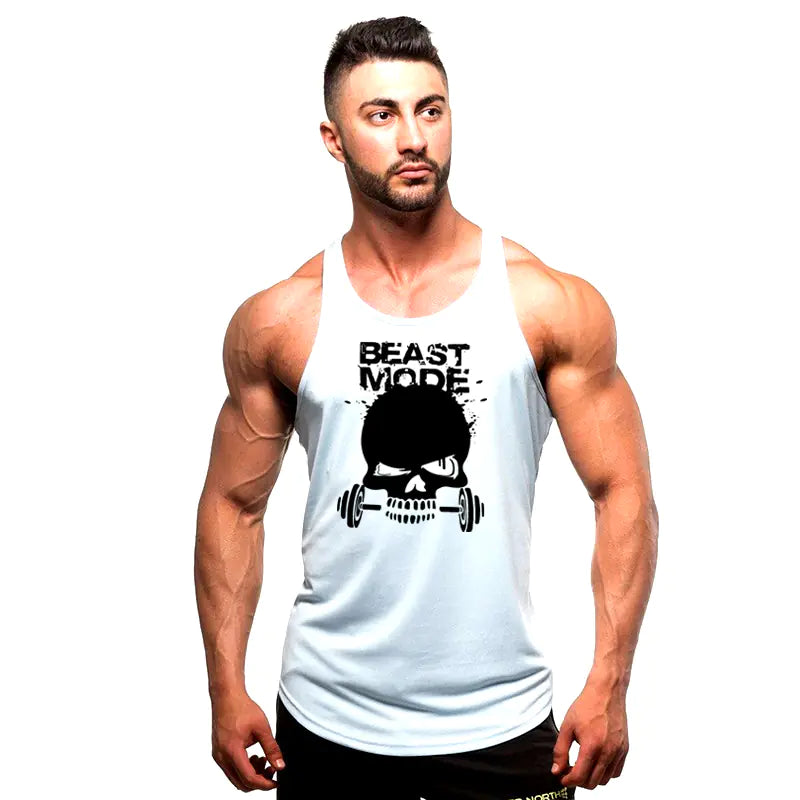 Illumino360Fitness Cotton Men's Beast Mode Stinger for Lifting