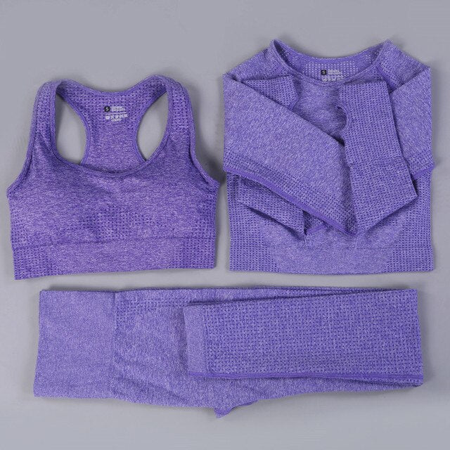 2/3PCS Seamless Women Workout Sportswear - illumino360.com