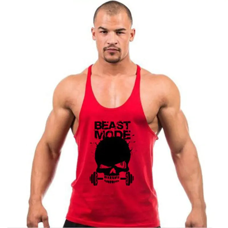 Illumino360Fitness Cotton Men's Beast Mode Stinger for Lifting