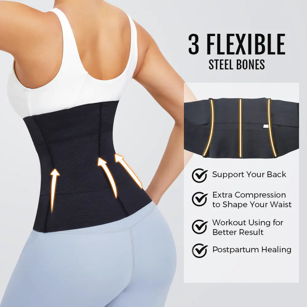 Yoga Fitness Corset Shapewear with Bondage Belt