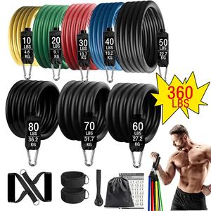 Illumino360 Fitness Exercises Resistance Bands Set