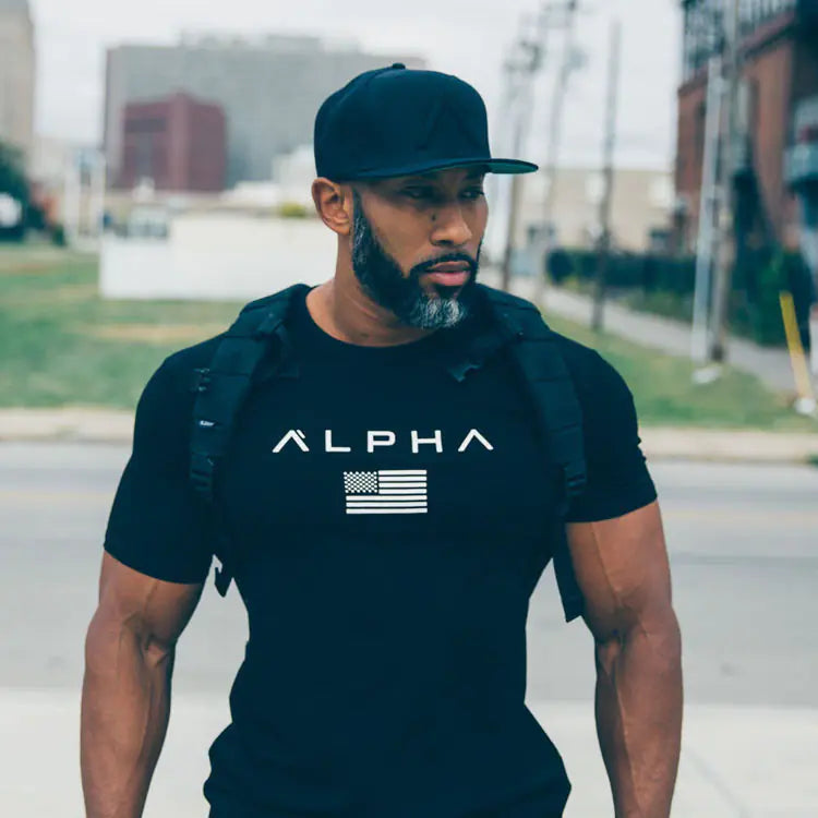 Men's Summer Fitness T-Shirt - Breathable Casual Wear