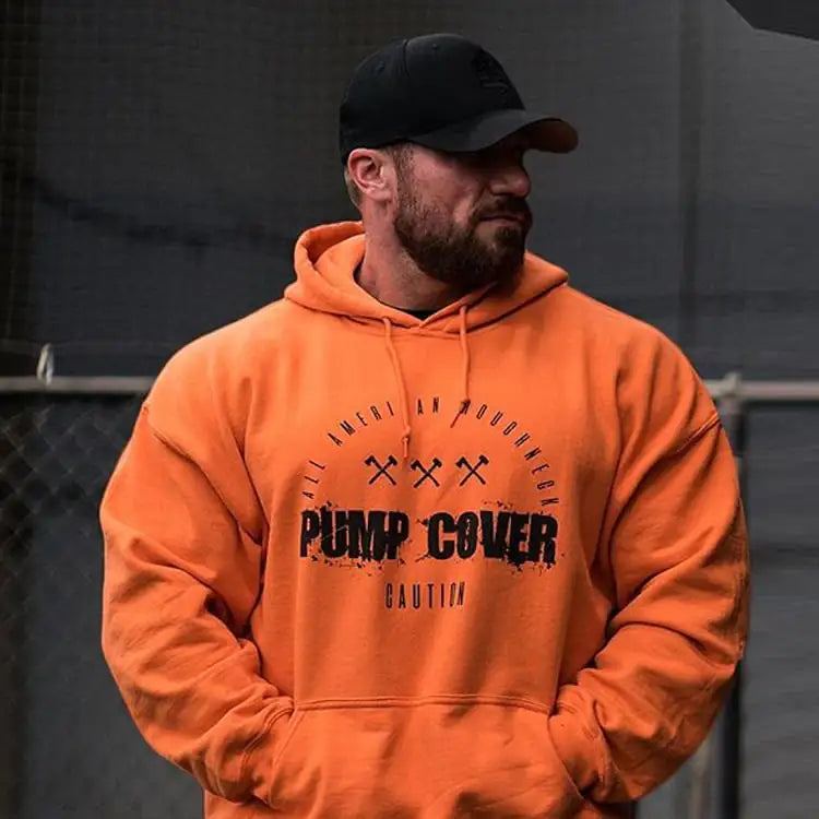 Men's Hooded Pullover Fitness Running Sweater