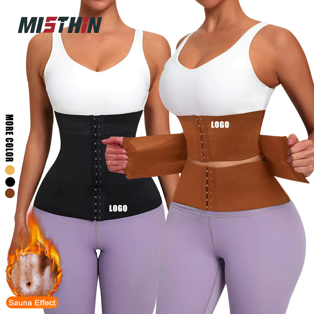 Yoga Fitness Corset Shapewear with Bondage Belt