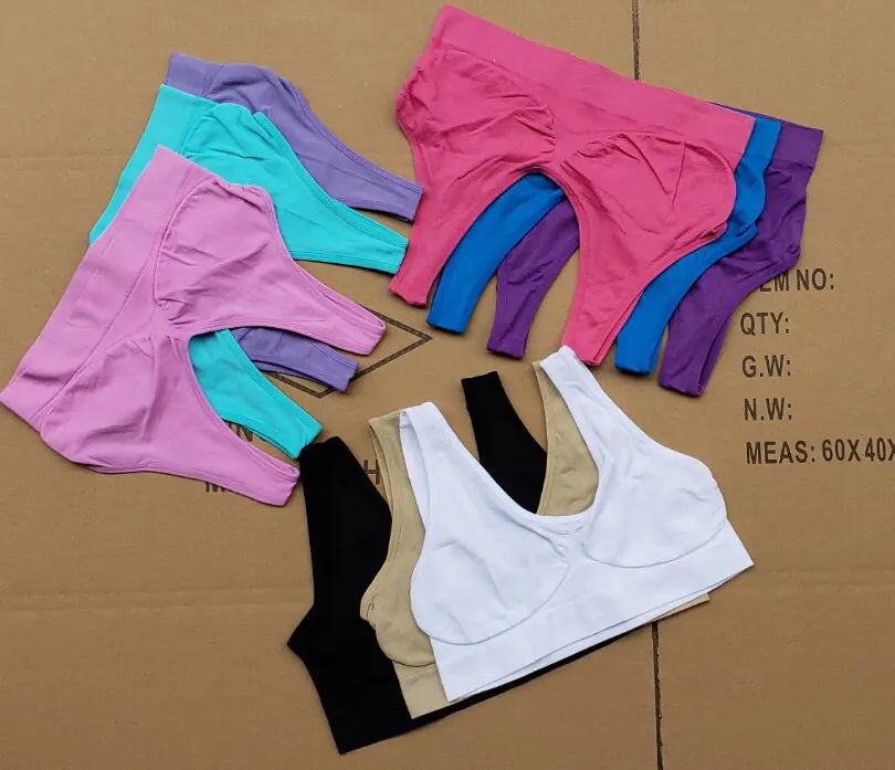 Plus Size Wireless Sports Bra for Women
