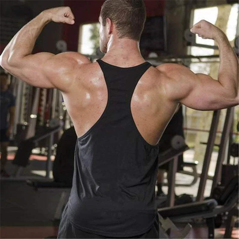 Illumino360 Bodybuilding Cotton Sleeveless Tank Top