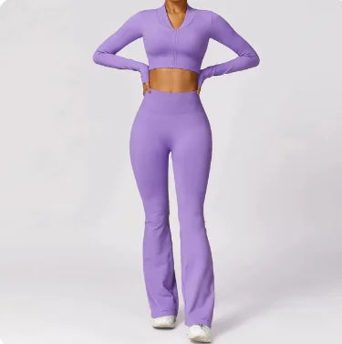 Premium Women's Seamless Yoga Set Illumino360