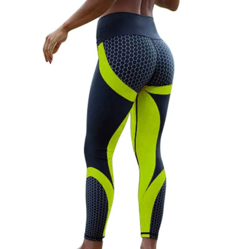 Illumino360 Women's High Waist Mesh Leggings Activewear