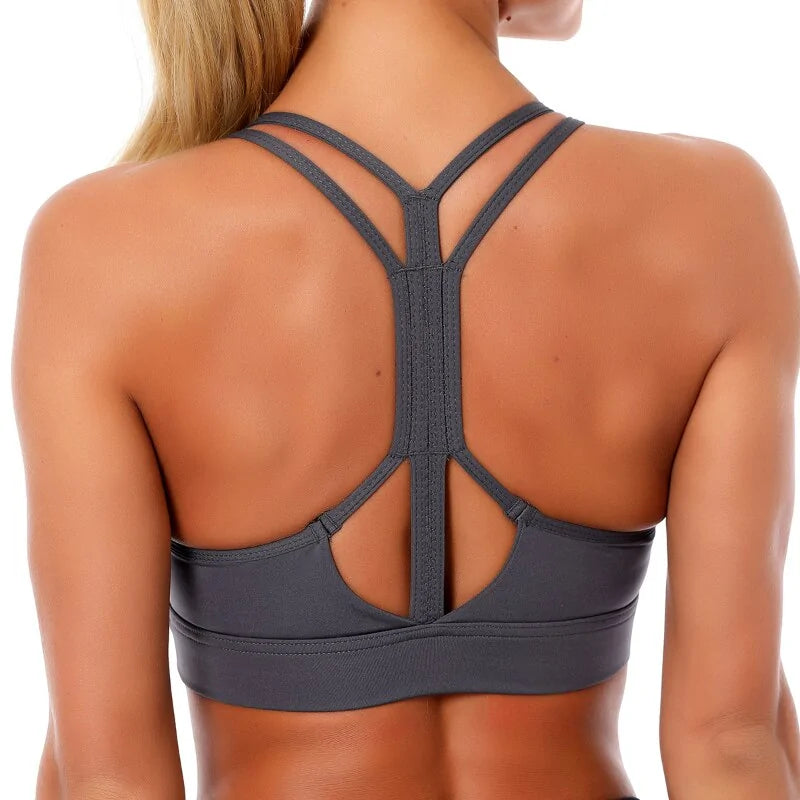 Sports Breathable Fitness Shockproof Bra