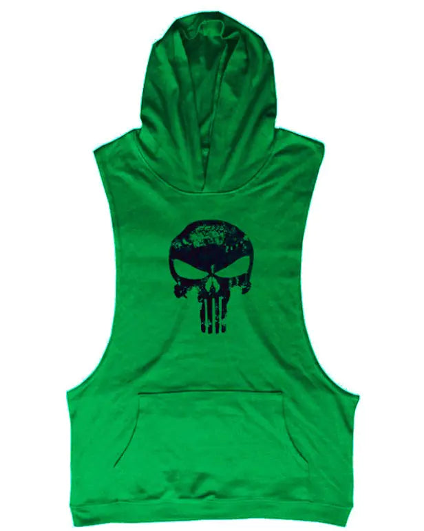 Illumino360Fitness Men's Skull Pattern Gym Hoodie
