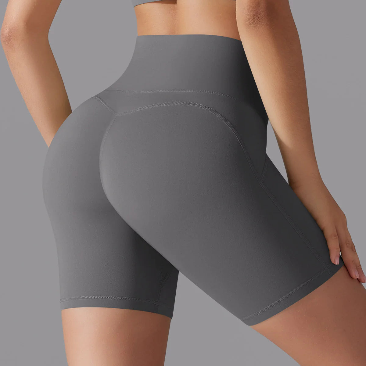 Premium High-Waisted Yoga Shorts