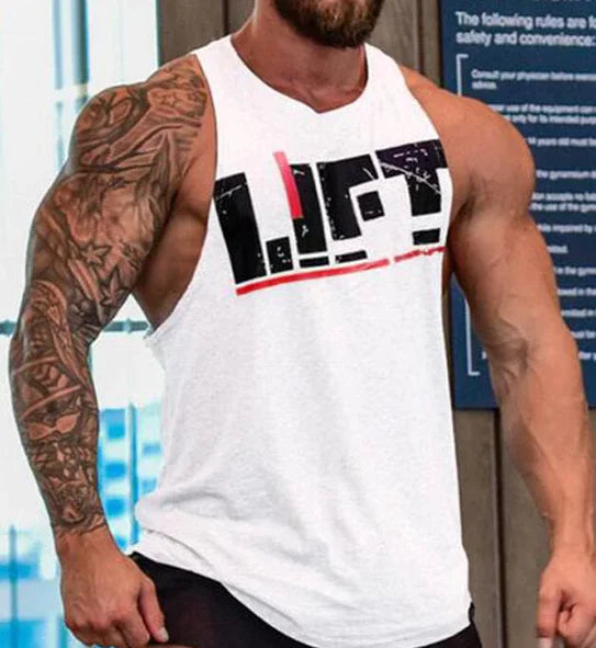 Men's Fitness Sleeveless Tank Top Shirt
