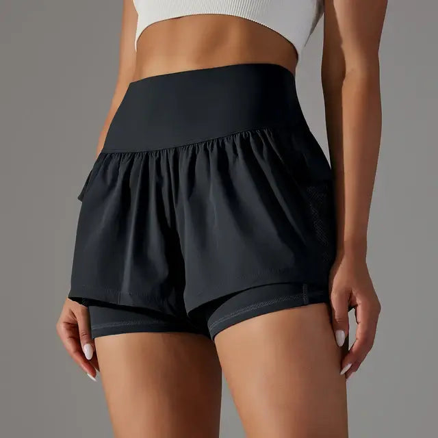 Illumino360 Women's Gym Sport Running Shorts