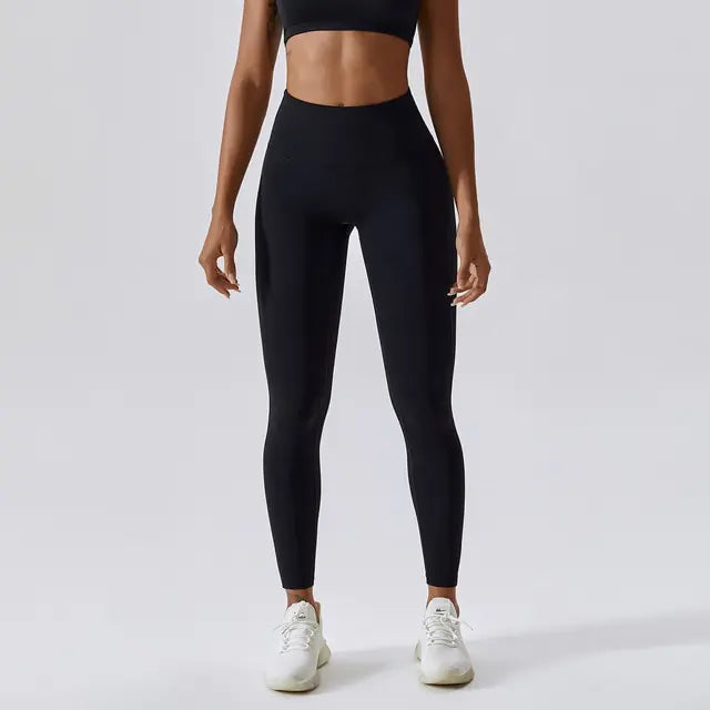 Pro Women's Gym Push Up Tights Yoga Seamless Pants