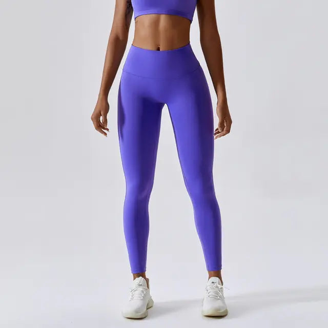 Pro Women's Gym Push Up Tights Yoga Seamless Pants