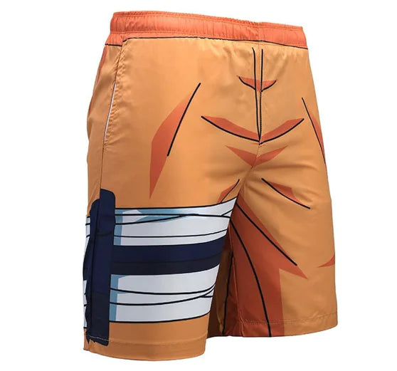 Scottish Plaid Style Patchwork Athletic Shorts